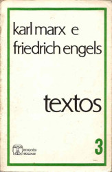 Capa de Textos volume III - Karl Marx; Friedrich Engels
