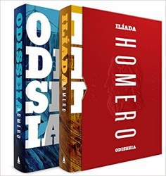 Capa de Box odisseia e ilíada - Homero