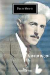 Capa de O Homem Magro - Dashiell Hammett