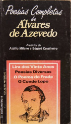 Capa de Poesia completa de Álvares de Azevedo - 