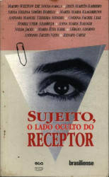 Capa de Sujeito, o lado oculto do receptor - Mauro Wilton de Sousa org.