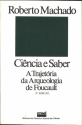 Capa de Ciência e saber - Roberto Machado