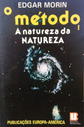 Capa de O método 1 - Edgar Morin