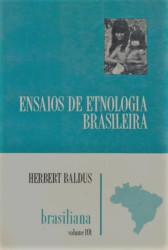 Capa de Ensaios de Etnologia Brasileira - Herbert Baldus