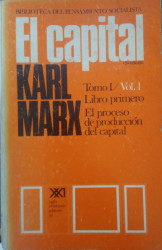 Capa de El capital tomo I volume 1 - Karl Marx