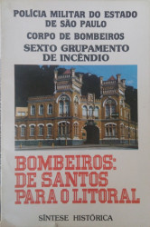 Capa de Bombeiros de Santos para o litoral - J. Muniz Jr.