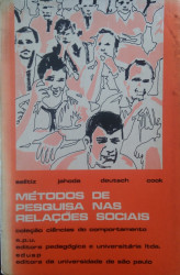 Capa de Métodos de Pesquisa nas Relações Sociais - Selltiz e outros