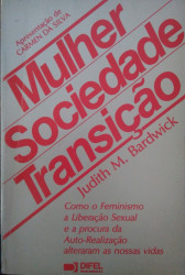Capa de Mulher Sociedade Transição - Judith M. Bardwick