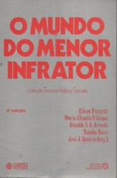 Capa de O mundo do menor infrator - José J. Queiroz (org.)