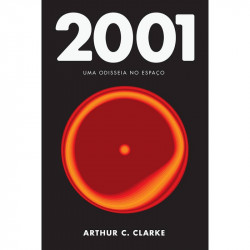Capa de 2001: uma odisseia no espaço - Arthur C. Clarke