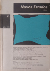 Capa de Novos Estudos CEBRAP - 