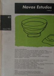 Capa de Novos Estudos CEBRAP - 