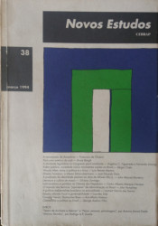 Capa de Novos Estudos CEBRAP - 