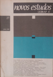 Capa de Novos Estudos CEBRAP - 