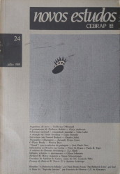 Capa de Novos Estudos CEBRAP - 