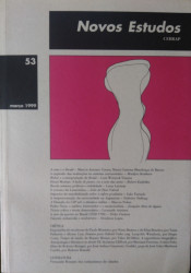 Capa de Novos Estudos CEBRAP - 