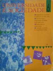 Capa de Universidade e Sociedade - 