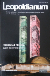 Capa de Leopoldianum. Ano 27 - abr./2002 nº 76 - 