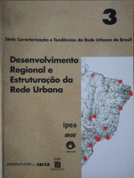 Capa de Caracterização e Tendências da Rede Urbana do Brasil 3 - Ipea