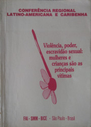 Capa de Conferência Regional Latino-Americana e Caribenha - 