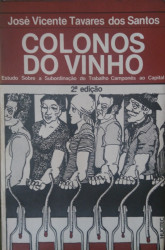 Capa de Colonos do Vinho - José Vicente Tavares dos Santos