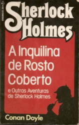 Capa de A inquilina de rosto coberto - Arthur Conan Doyle