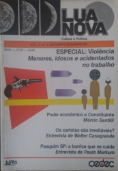 Capa de LUA NOVA - Vol.3, Nº. 2 - Outubro - Dezembro/86 - Márcio Santilli [outros.]