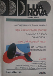 Capa de LUA NOVA - Vol.2, Nº. 3 - Outubro - Dezembro/85 - Eduardo Suplicy [outros.]