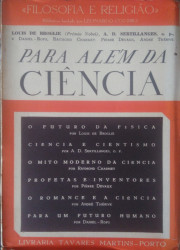 Capa de Para além da ciência - Luís de Broglie; Outros