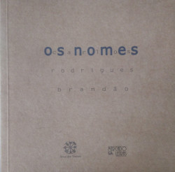 Capa de Os Nomes - BRANDÃO, Carlos Rodrigues.