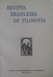Capa de Revista Brasileira de Filosofia 187 - Instituto Brasileiro de Filosofia - São Paulo