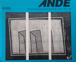 Capa de Revista da Associação Nacional de Educação ano 13, n. 21 - Associação Nacional de Educação