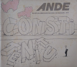Capa de Revista da Associação Nacional de Educação ano 5, n. 9 - Associação Nacional de Educação