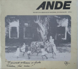 Capa de Revista da Associação Nacional de Educação ano 4, n. 8 - Associação Nacional de Educação