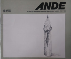 Capa de Revista da Associação Nacional de Educação ano 9, n. 16 - Associação Nacional de Educação