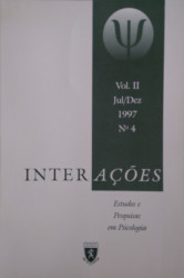 Capa de InterAções n.4 - Estudos e Pesquisas em Psicologia