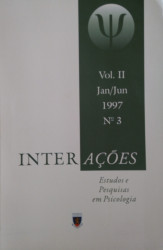 Capa de InterAções nº 3 - Estudos e Pesquisas em Psicologia