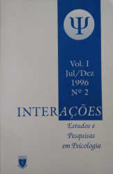 Capa de InterAções n.2 - Estudos e Pesquisas em Psicologia