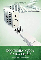 Capa de Economia numa única lição - Henry Hazlitt