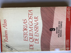 Capa de Estórias de quem gosta de ensinar - Rubem Alves