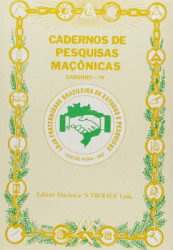 Capa de Cadernos de pesquisas maçônicas 14 - Loja Fraternidade Brazileira de Estudos e Pesquisas