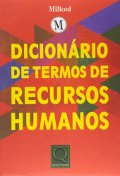 Capa de Dicionário de termos de recursos humanos - Benedito Milioni