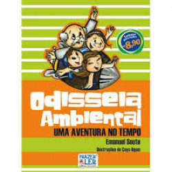 Capa de ODISÉIA AMBIENTAL - EMANUEL SOUTO
