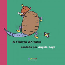 Capa de A flauta do tatu - Angela Lago