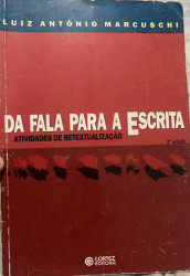 Capa de Da fala para a escrita - Luiz Antônio Marcuschi