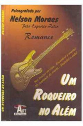 Capa de Um roqueiro no além - Nelson Morates
