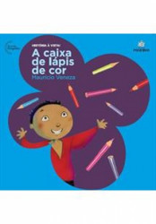 Capa de A caixa de lápis de cor - Mauricio Veneza