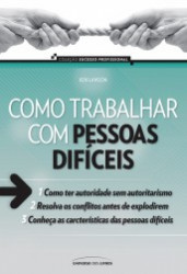 Capa de Como trabalhar com pessoas difíceis - 