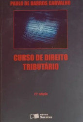 Capa de Curso de direito tributário - Paulo de Barros Carvalho