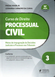 Capa de Curso de direito processual civil volume 3 - Fredie Didier Jr.